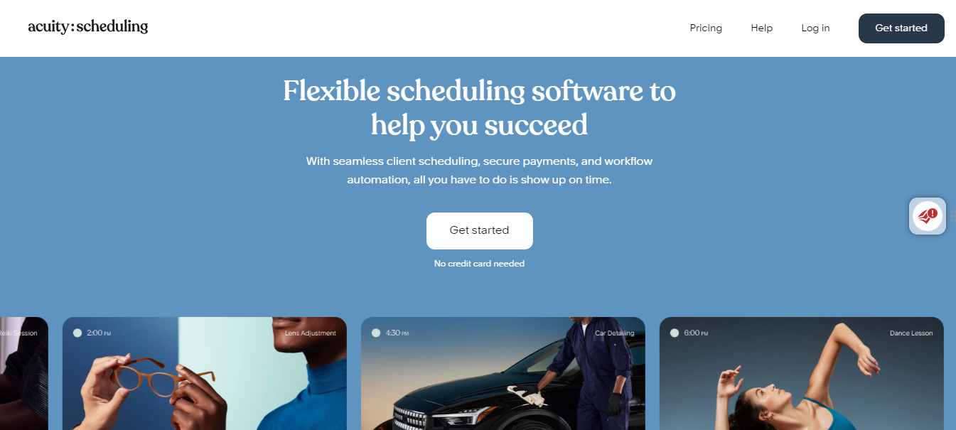 28 best salon marketing tools: Acuity Scheduling
