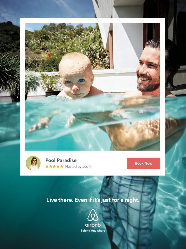 6 main promotional marketing strategies: social media marketing example from Airbnb
