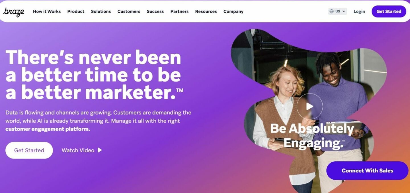 best marketing automation software: Braze