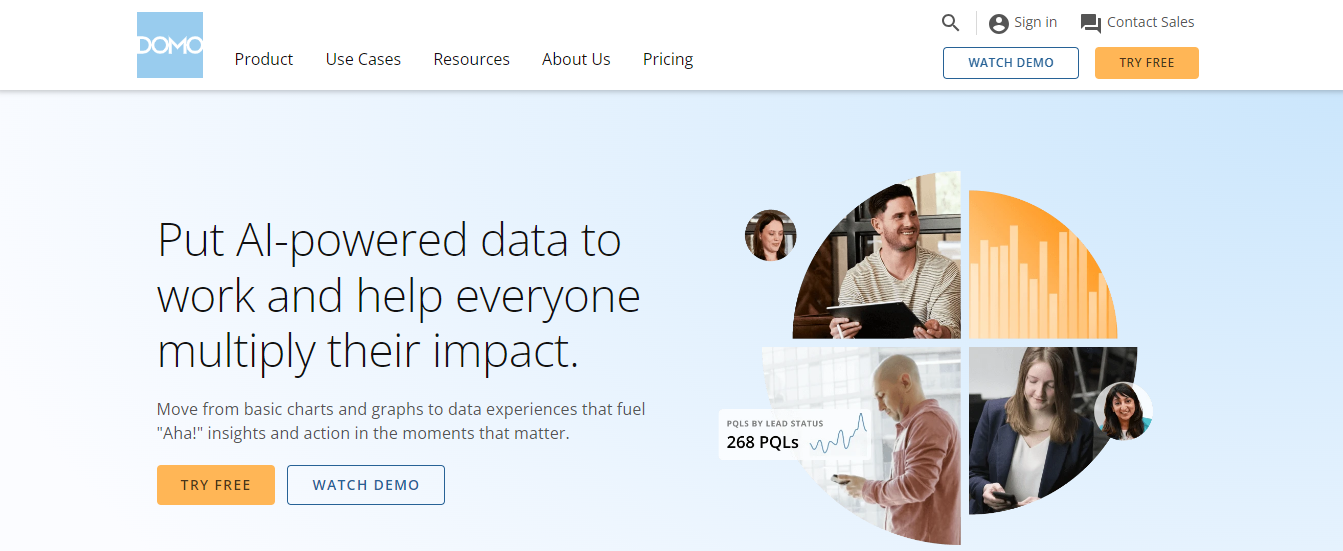 28 best salon marketing tools: Domo
