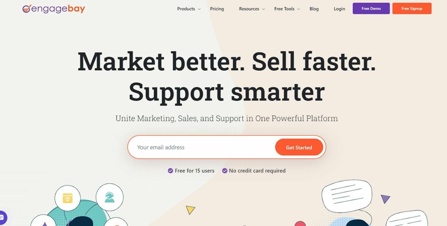 best marketing automation software: EngageBay