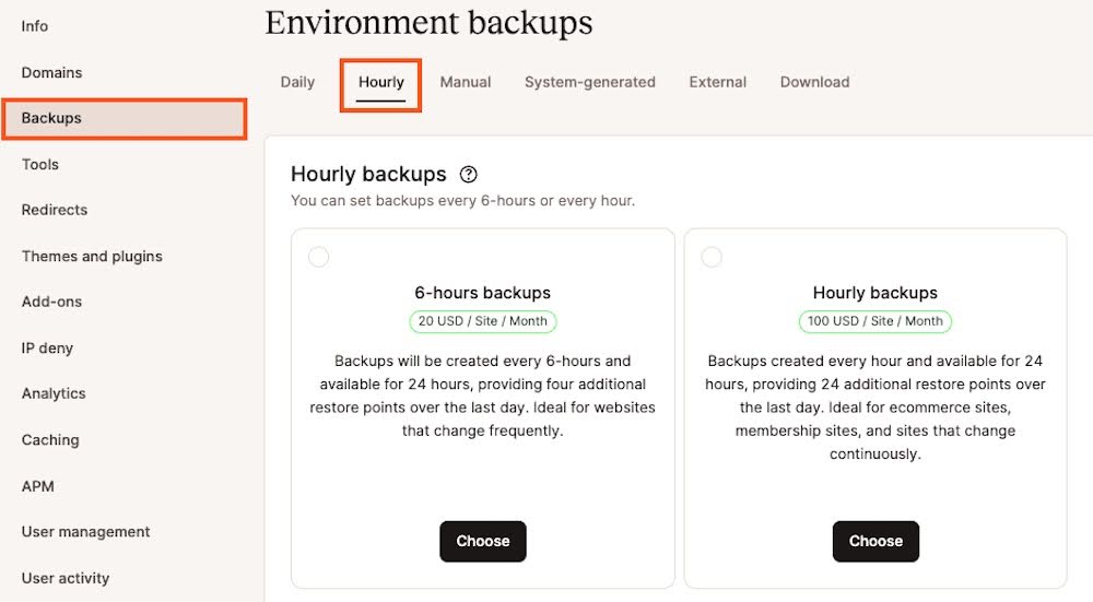 How to make a WordPress backup: scheduled backups using Kinsta