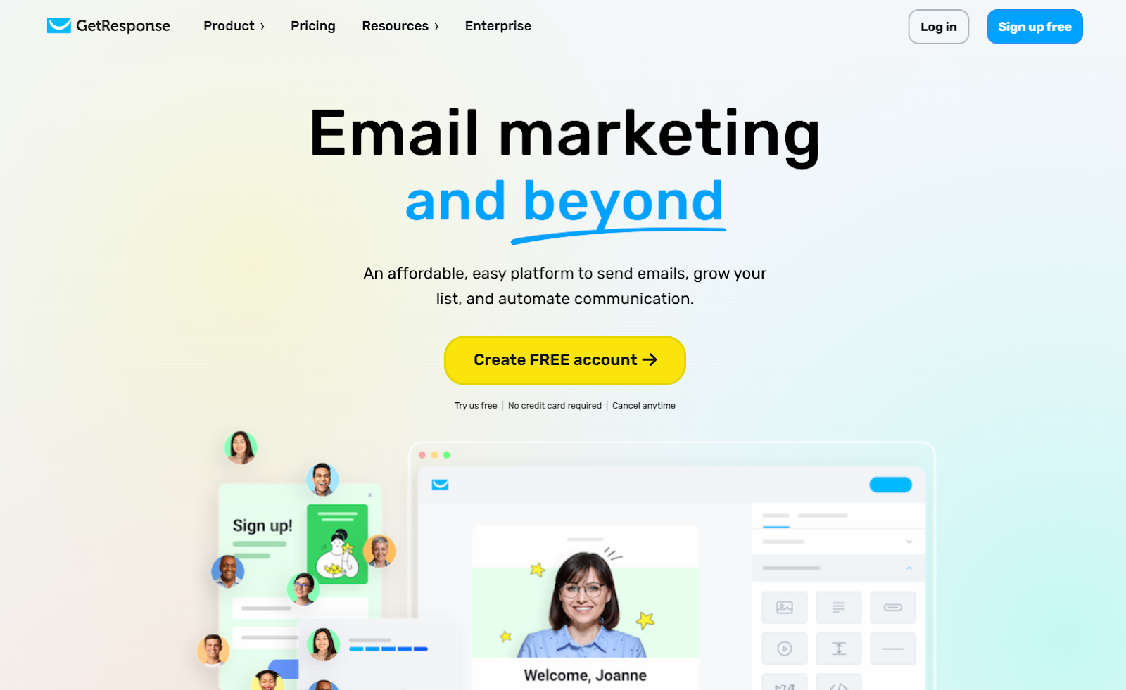 best MailerLite alternatives: GetResponse