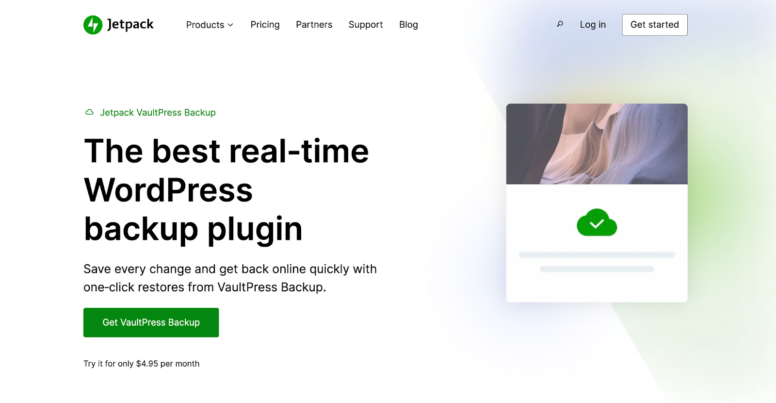 How to make a WordPress backup: real-time backups using Jetpack