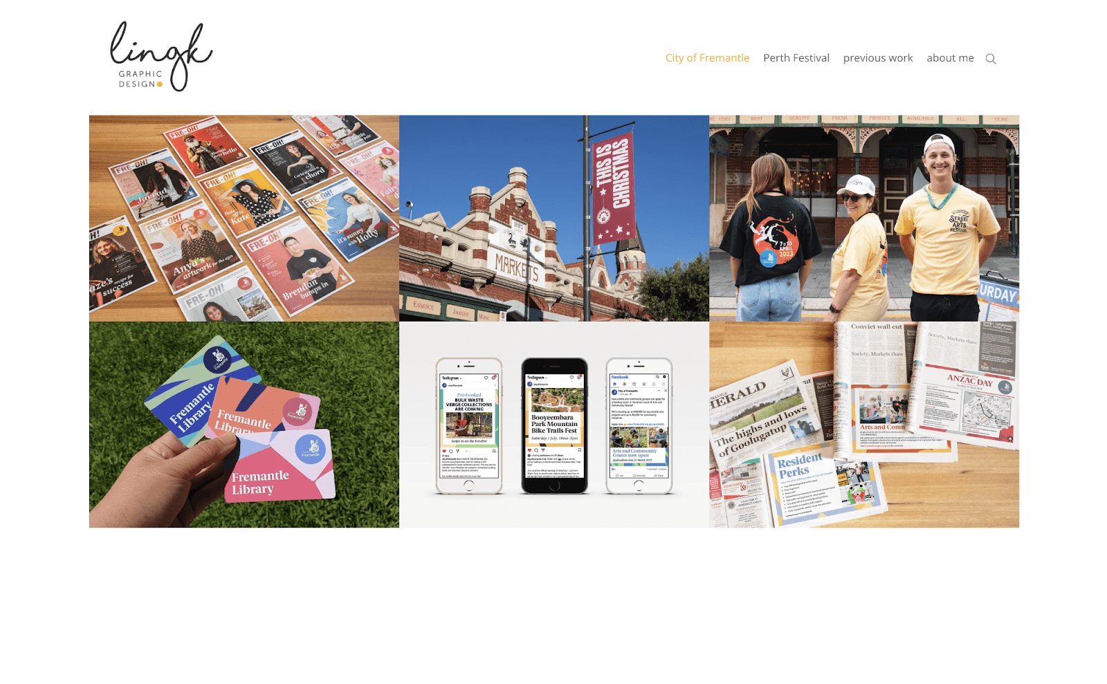 Best graphic designer portfolio website examples: Ling K