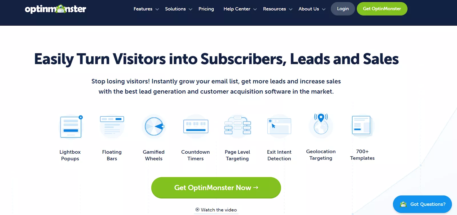 Best email capture software: Optinmonster