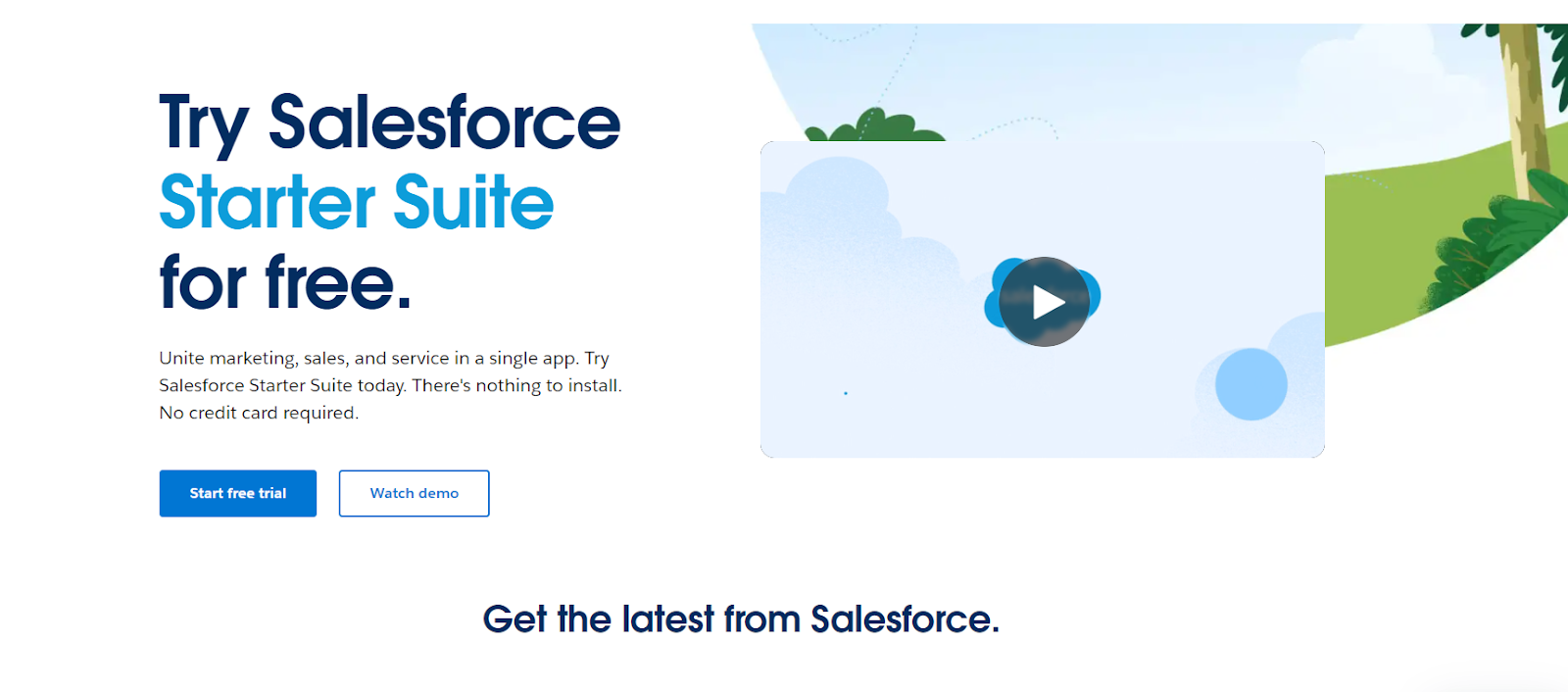 Customer relationship management platforms: Salesforce