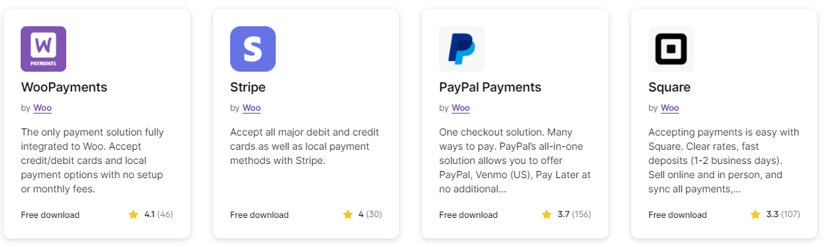 Setting up payment methods