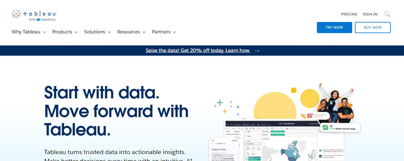 28 best salon marketing tools: Tableau