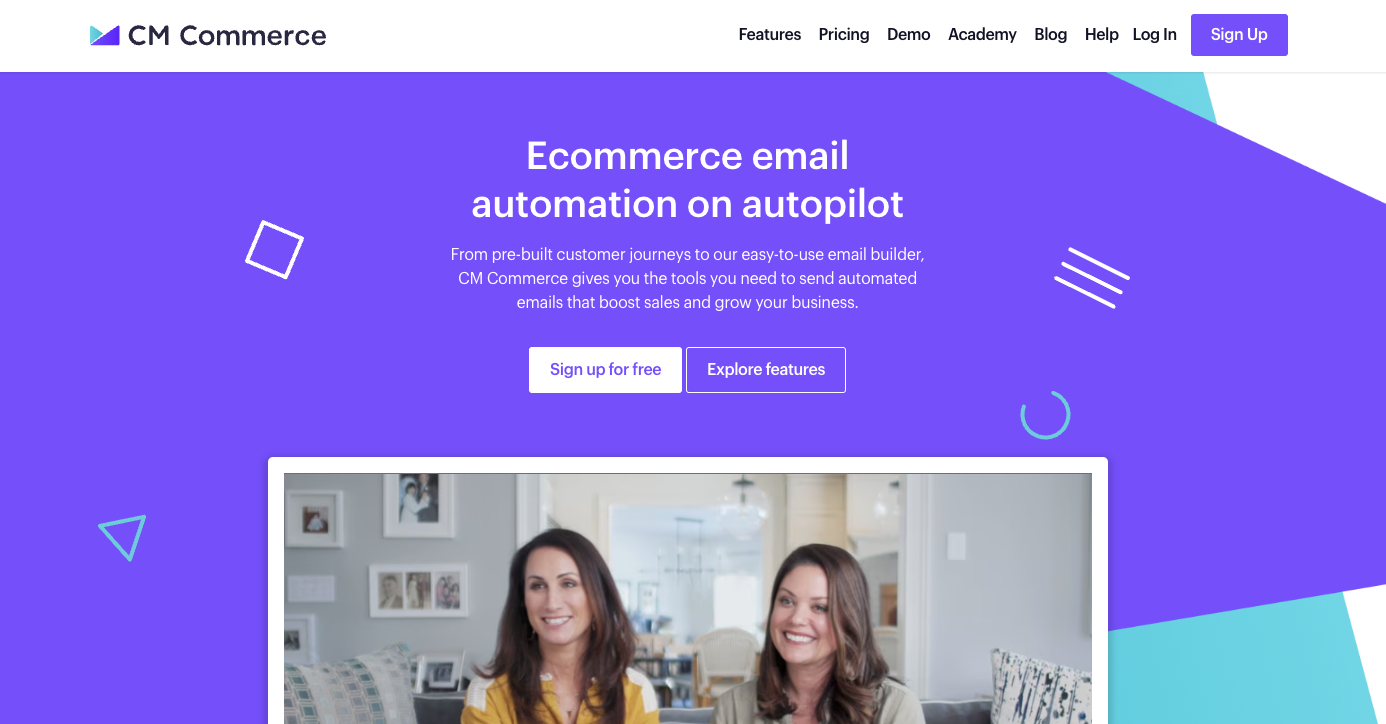 best woocommerce email marketing plugins: cm commerce