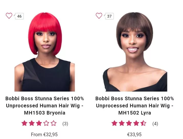 Most profitable products to sell online: hair wigs and extensions