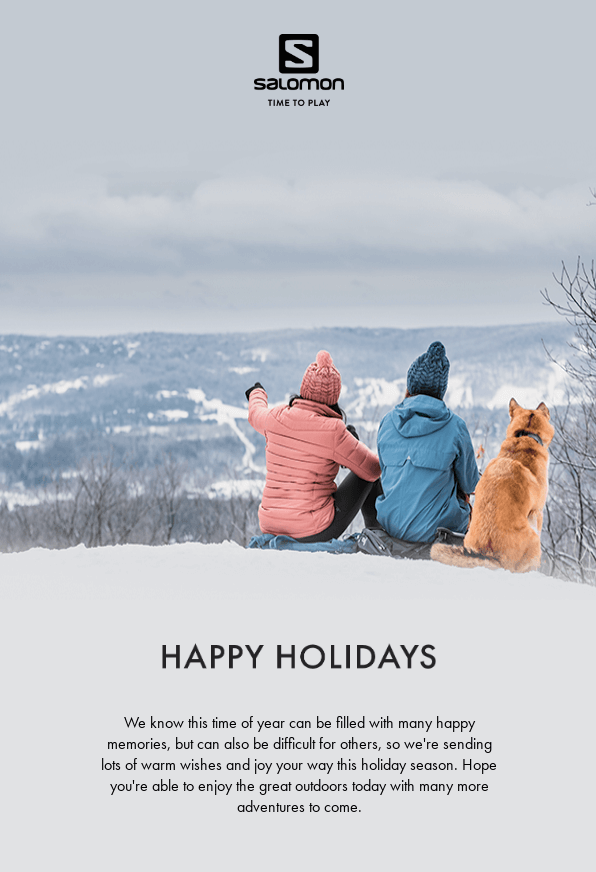 winter newsletter ideas: happy holidays