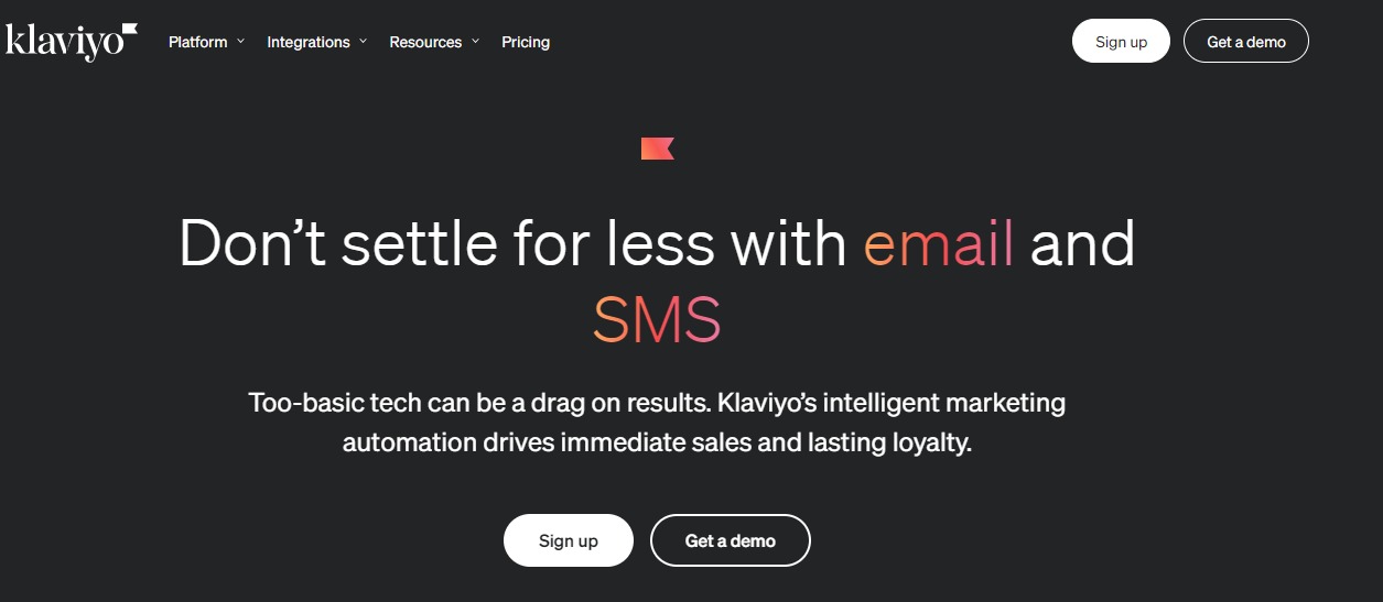 ActiveCampaign alternatives: Klaviyo