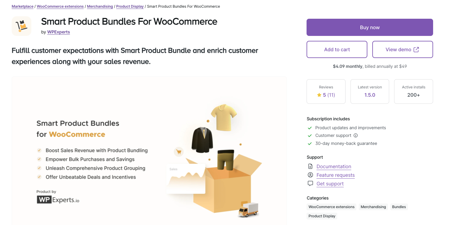 smart product bundles