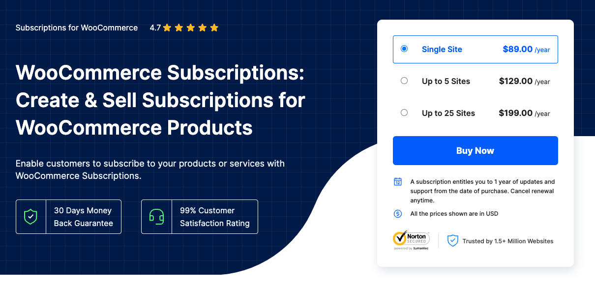 best WooCommerce subscription plugins: woocommerce subscriptions by webtoffee