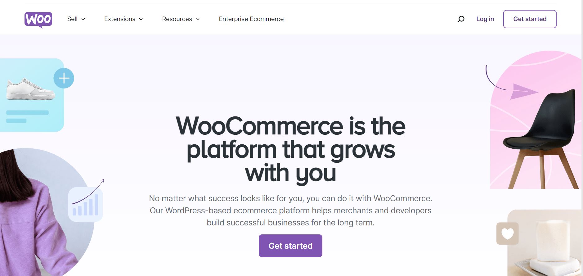 woocommerce homepage