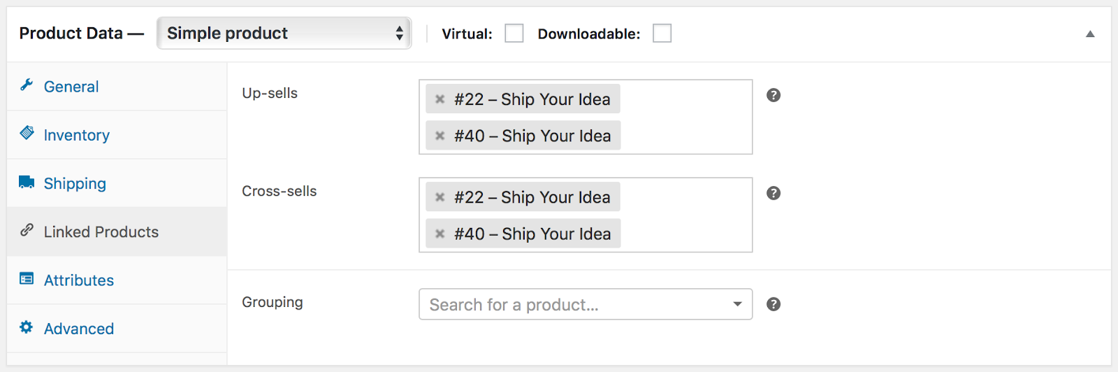 upselling using WooCommerce