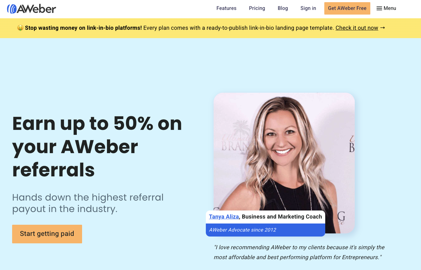 aweber affiliates