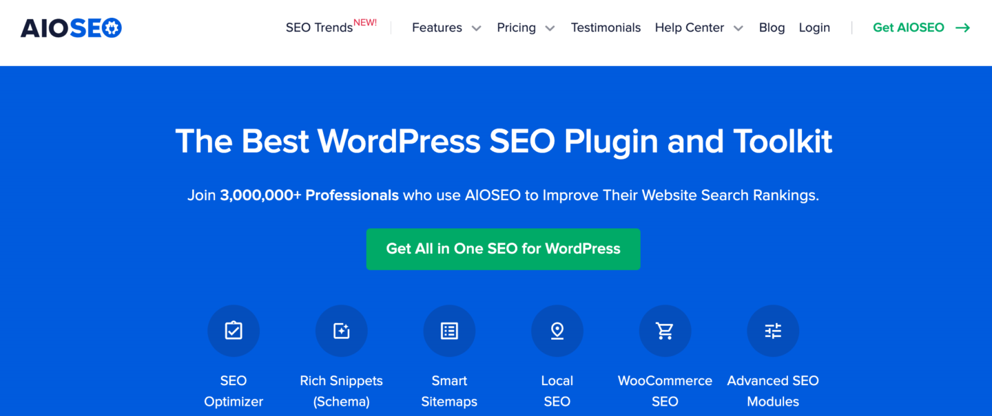 WordPress marketing automation plugin All in One SEO