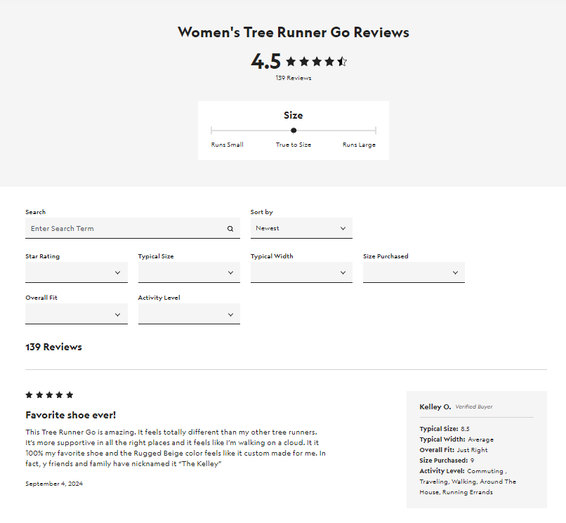 allbirds reviews