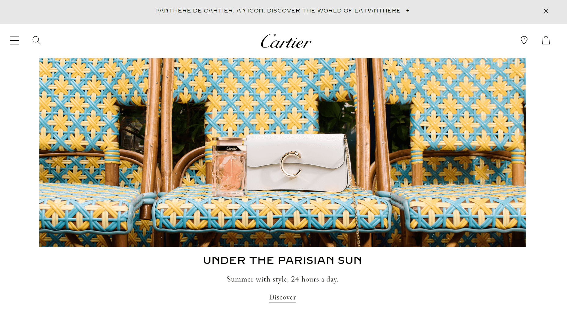 cartier homepage