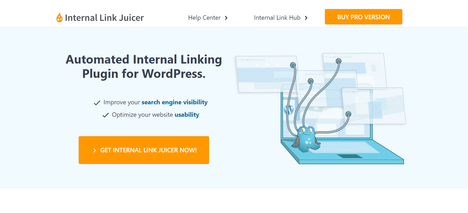 Internal Link Juicer homepage