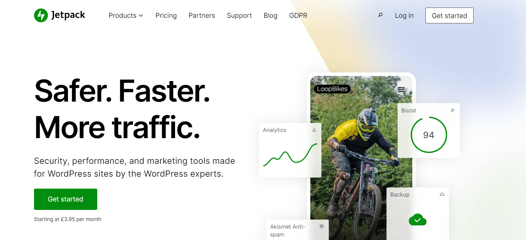Jetpack security plugin for wordpress