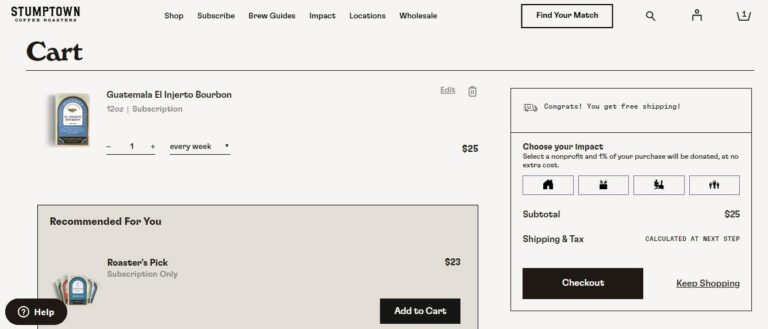 16 shopping cart website design examples [+takeaways]