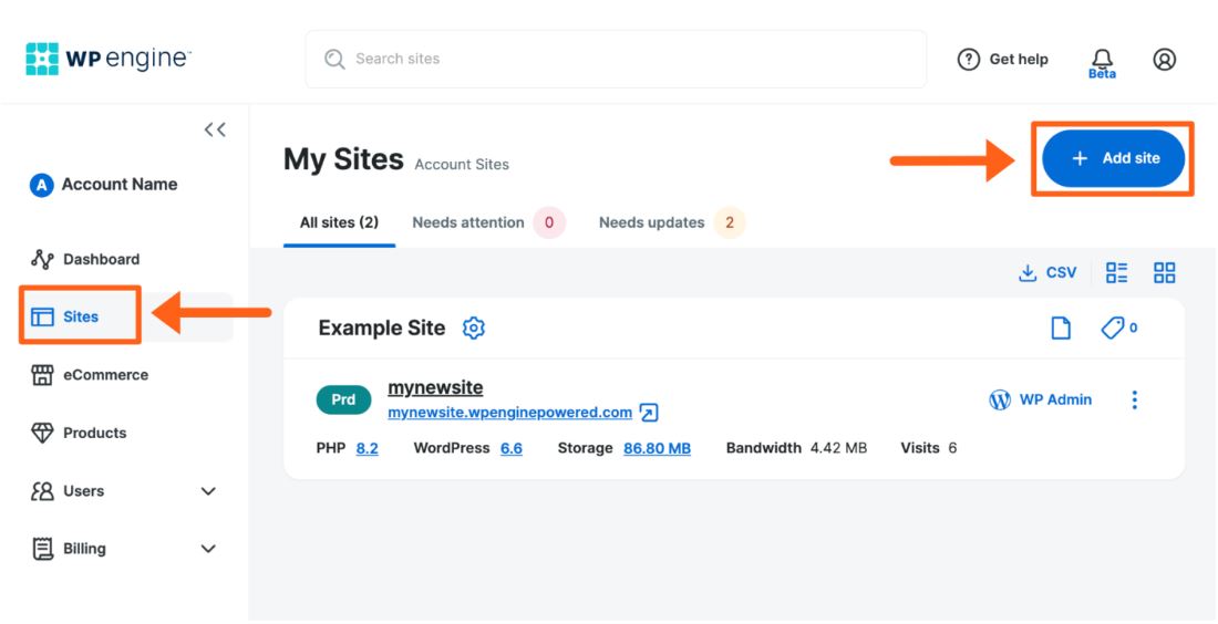 best WordPress hosting providers: WP engine