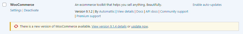 woocommerce not sending emails: updates