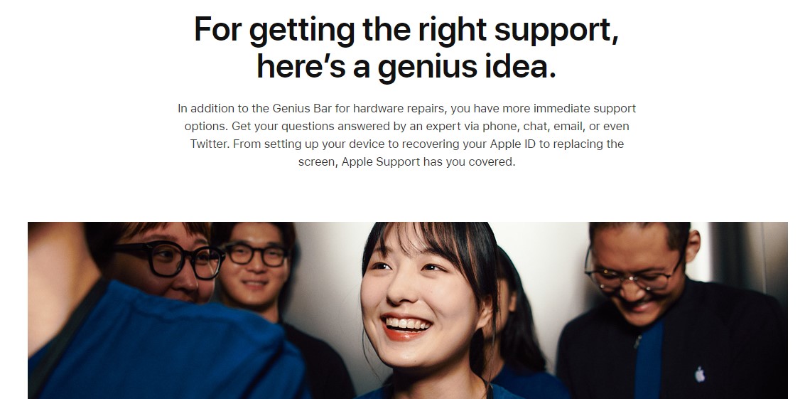 relationship marketing: apple genius bar