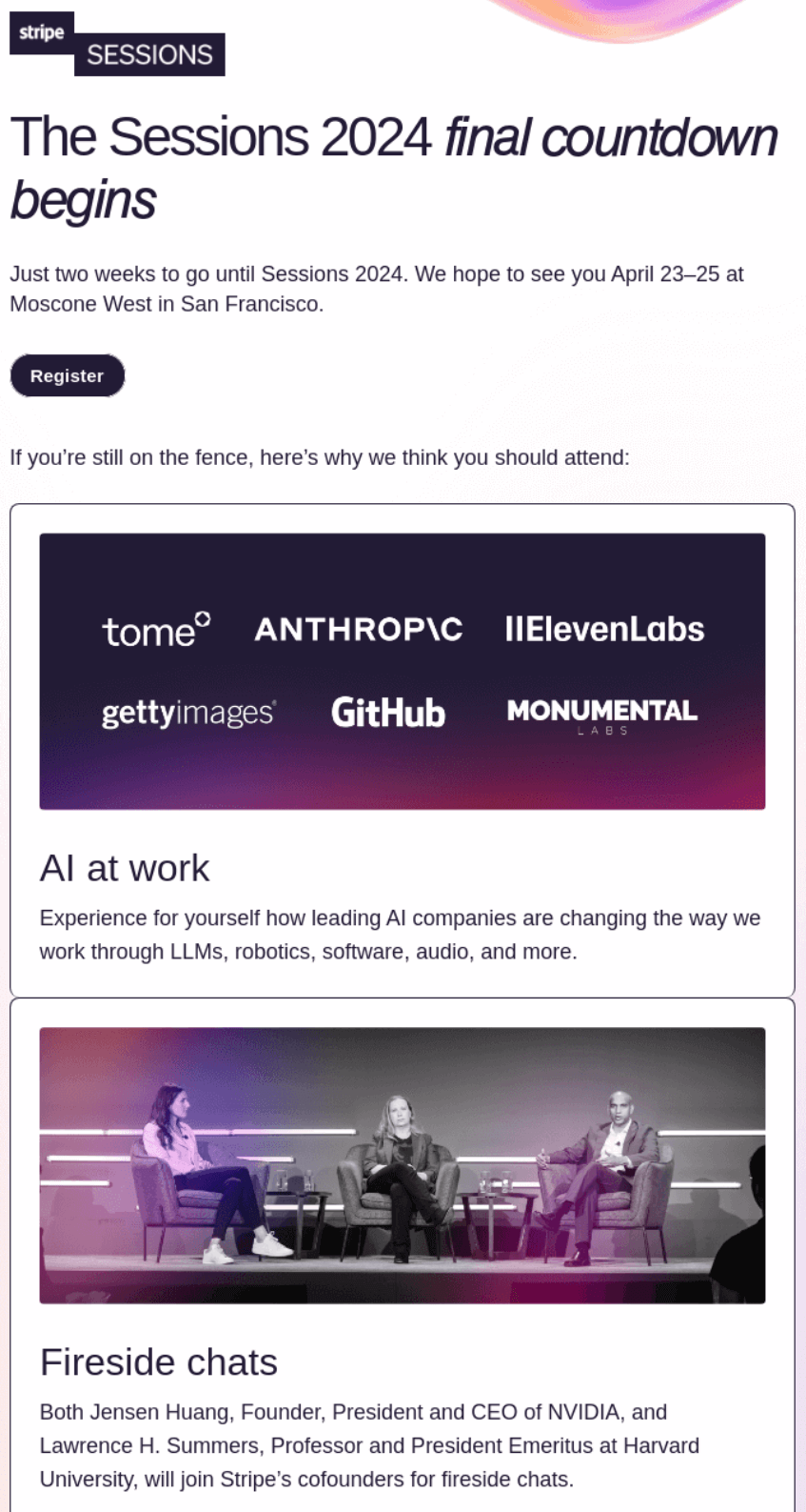 stripe email