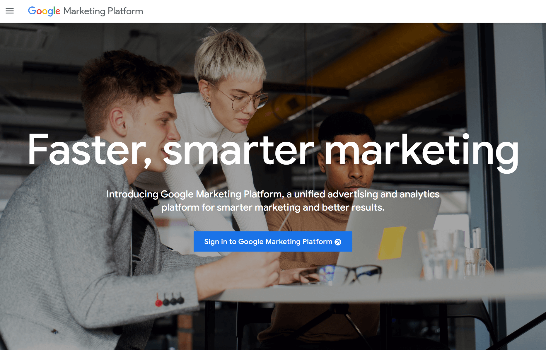 google marketing platform