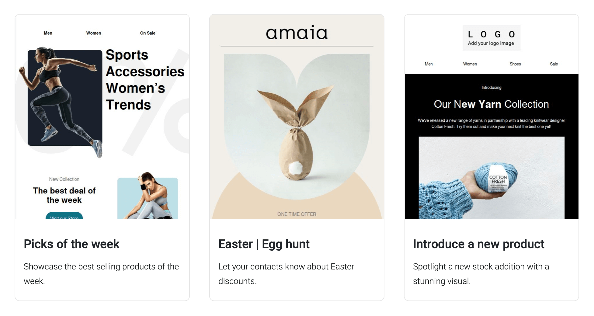 Omnisend templates
