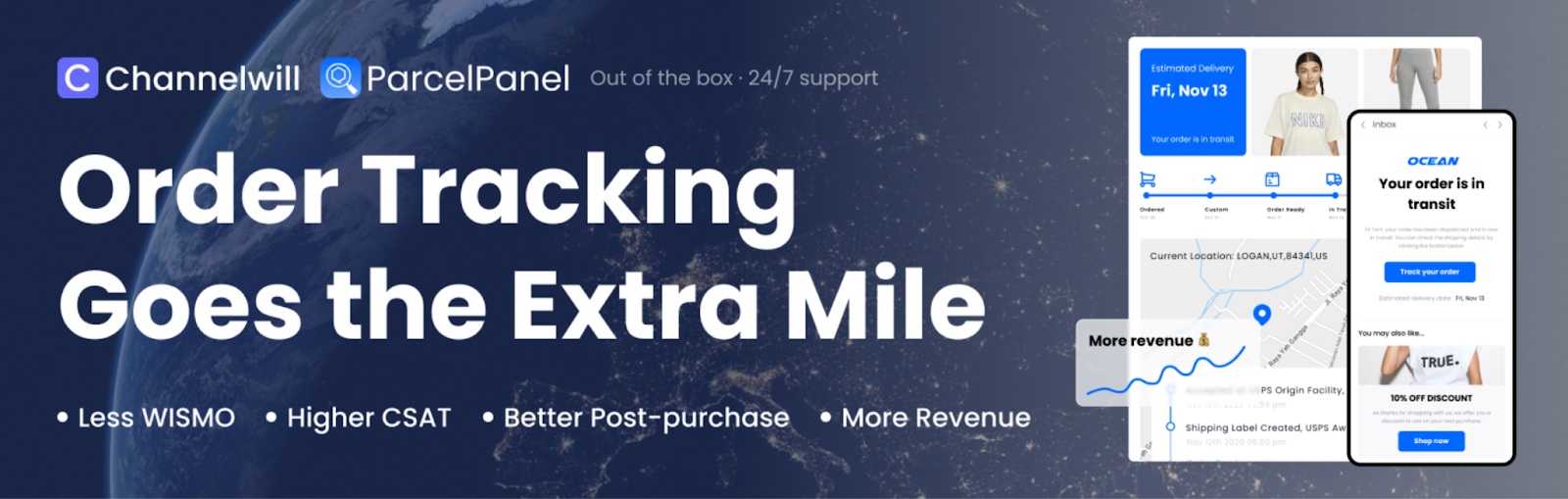 WooCommerce shipment tracking plugin: Parcelpanel