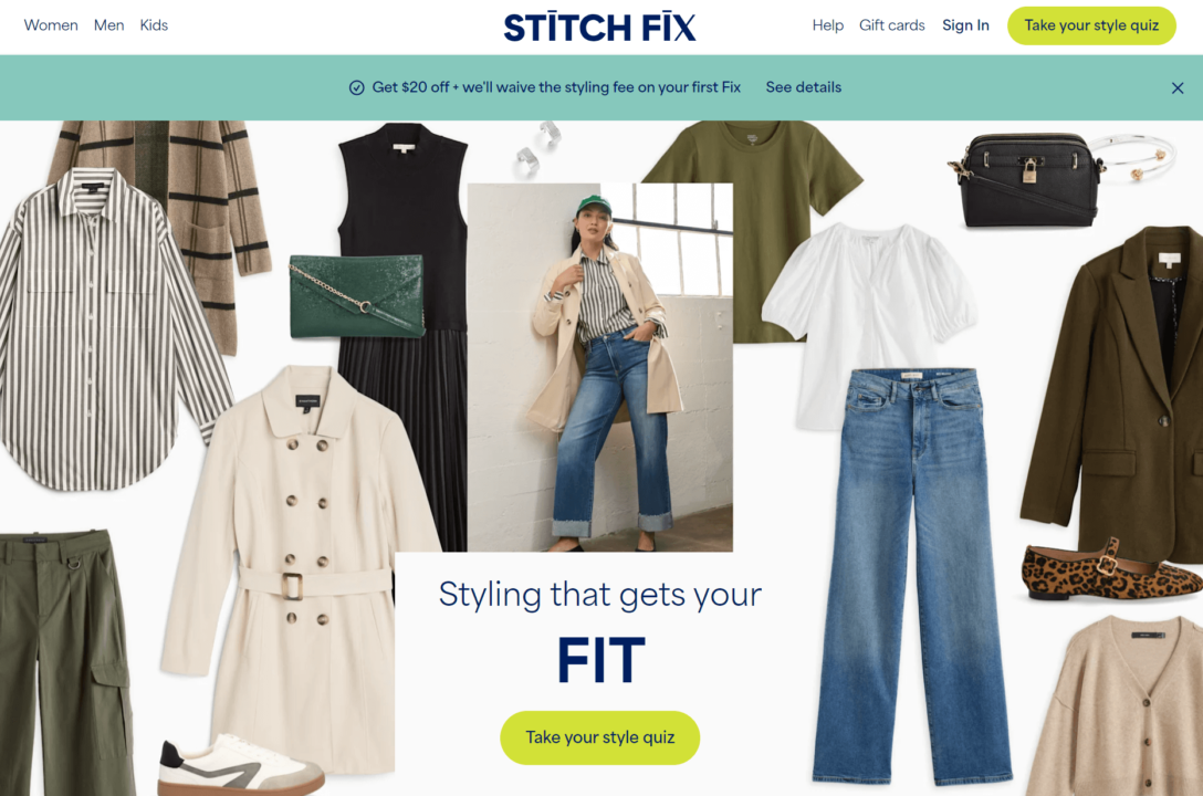 Stitch fix desktop
