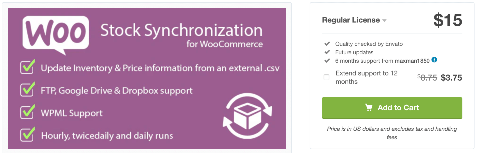 Stock Synchronization for WooCommerce