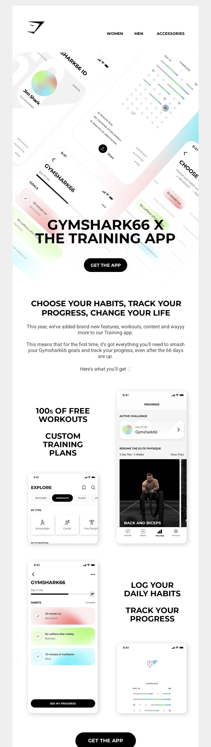 Fitness Email Marketing: Gymshark