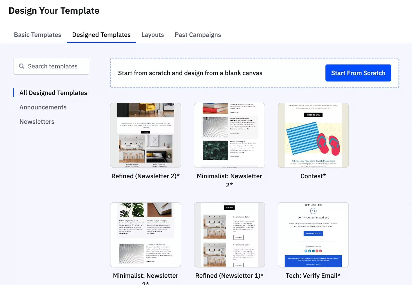 ActiveCampaign email templates
