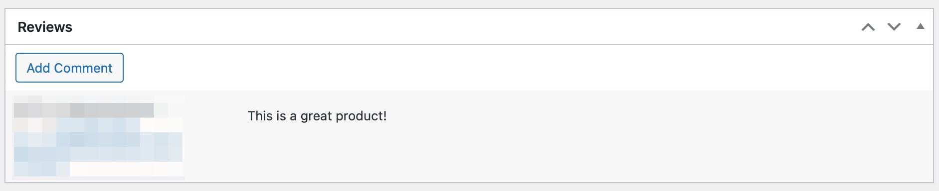 adding product reviews from the backend