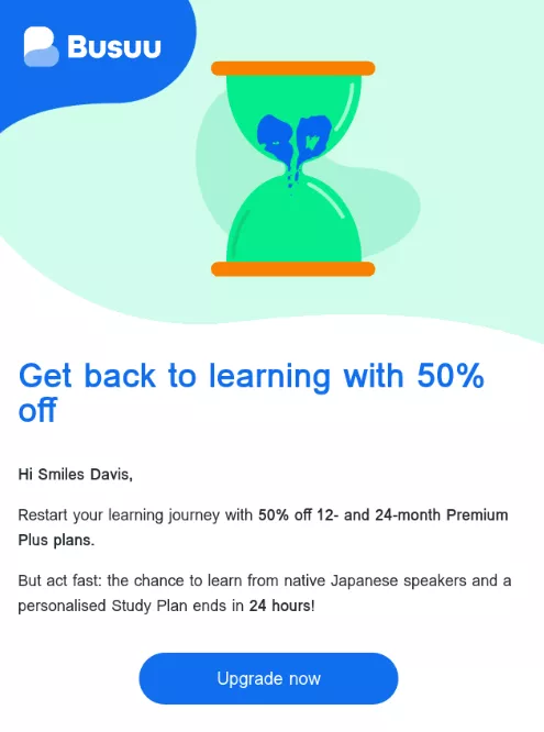 busuu email