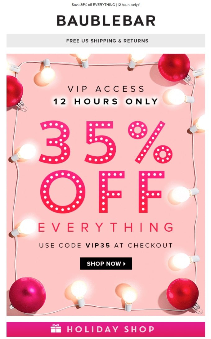 vip sale