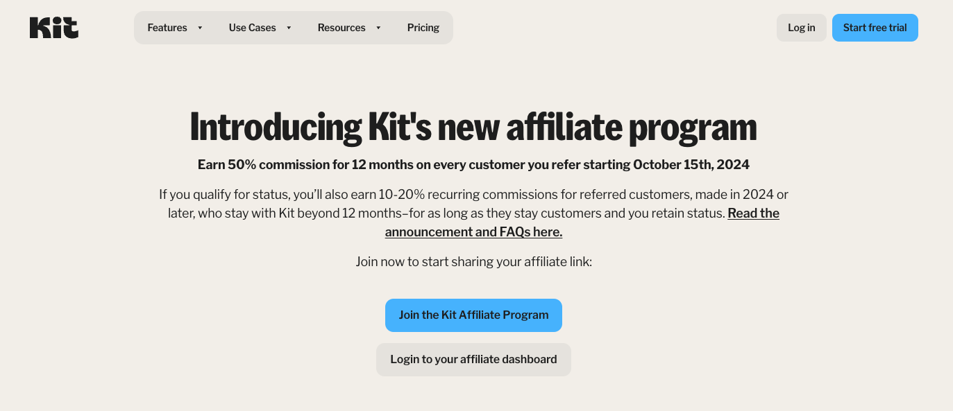 kit affiliate program