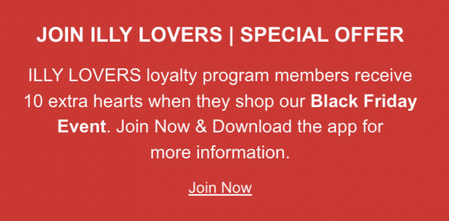 illy loyalty program