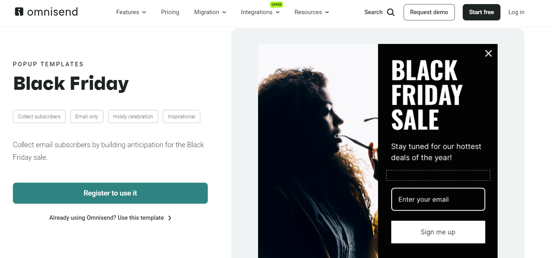 black friday popup templates