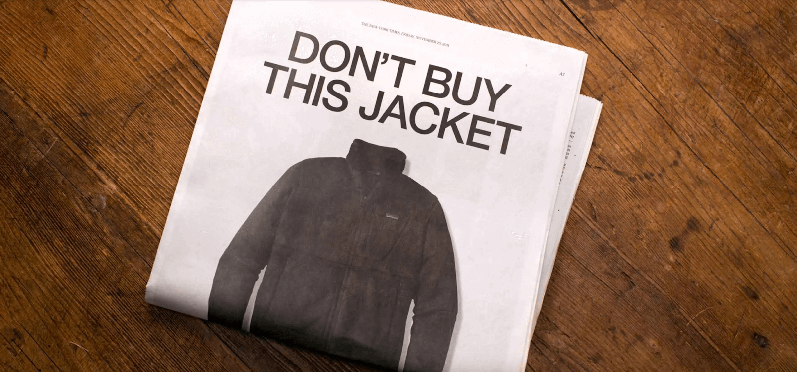ethical marketing example from patagonia
