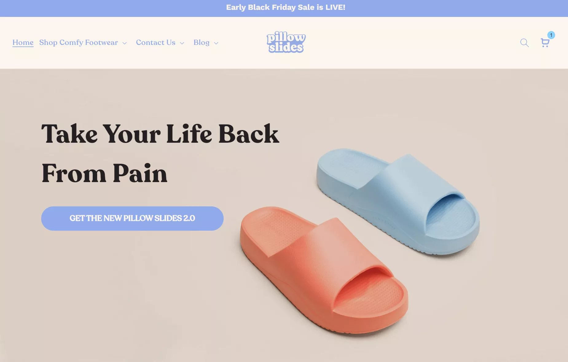 pillow slides