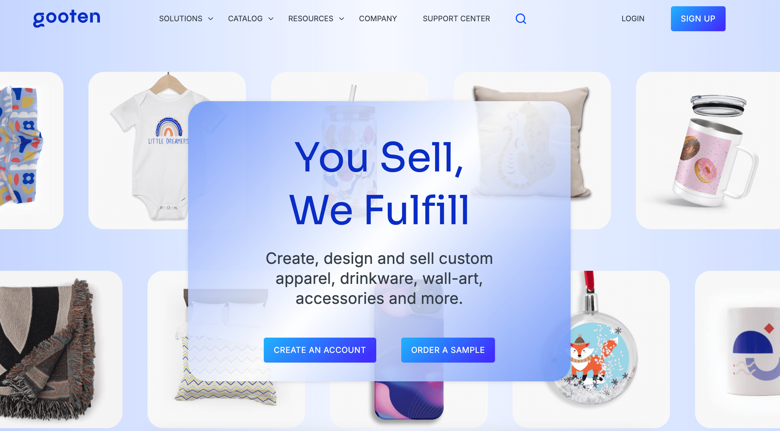 what to sell on shopify: print-on-demand products