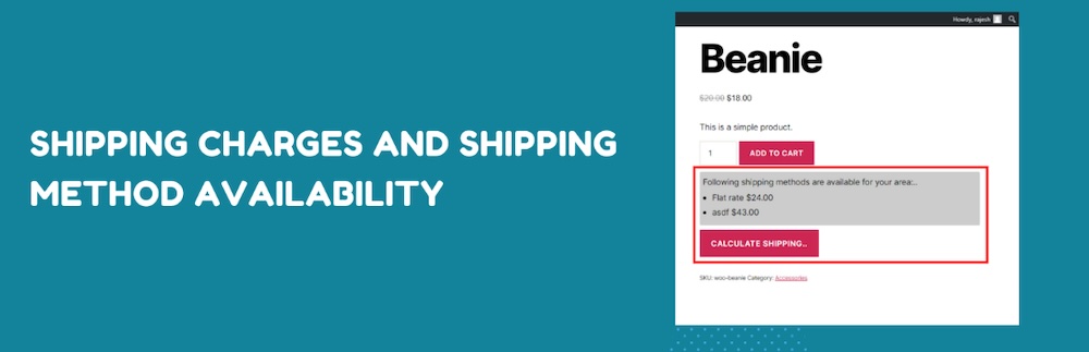Product Page Shipping Calculator