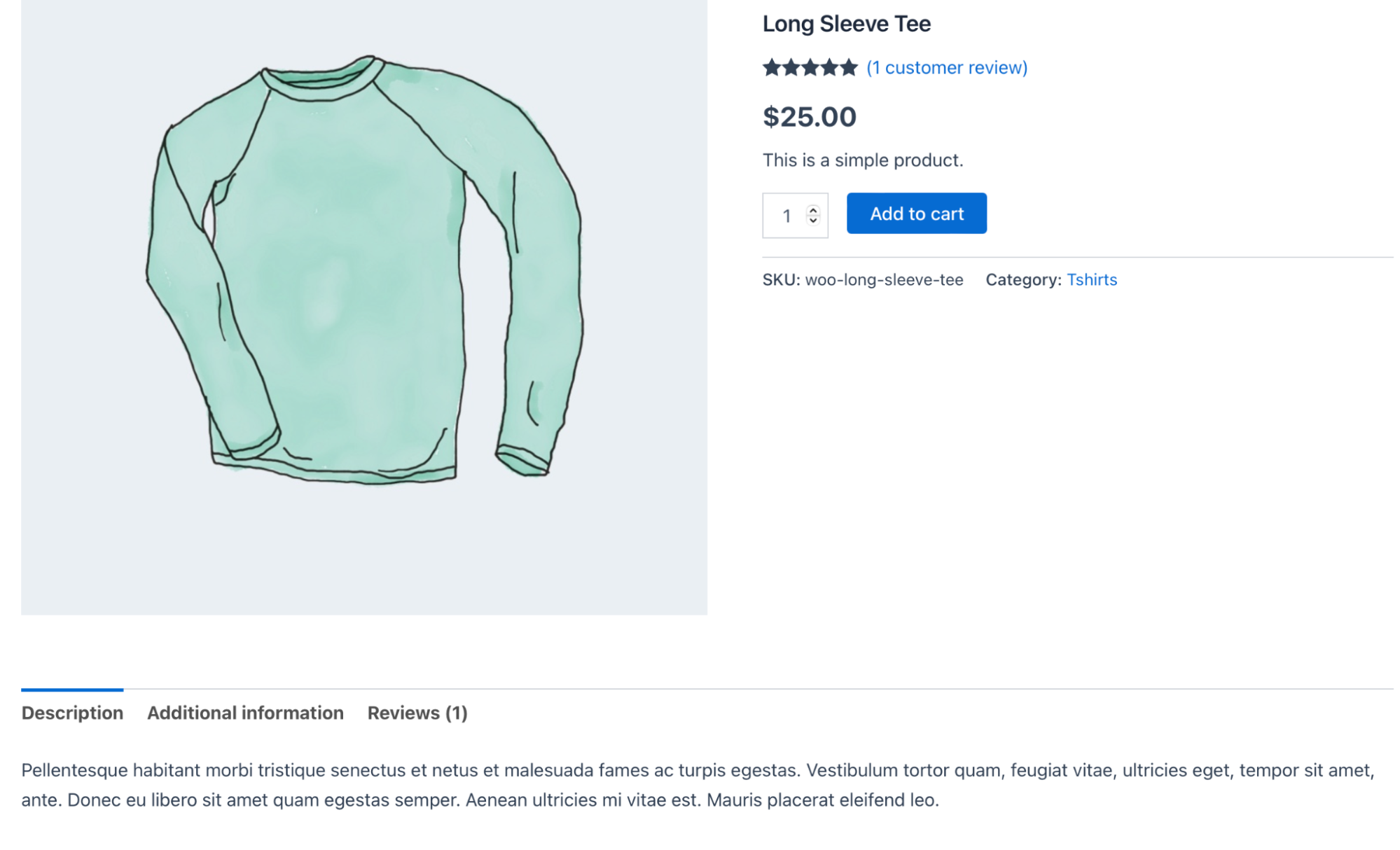 product page